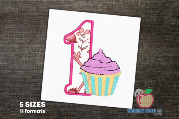 An Ice Cream Cup with One Embroidery Design Review