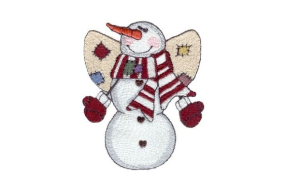 Angelic Snowman Jeremiah: A Seasonal Embroidery Design Review