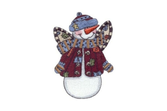 Angelic Snowman Patches Review for Real Projects