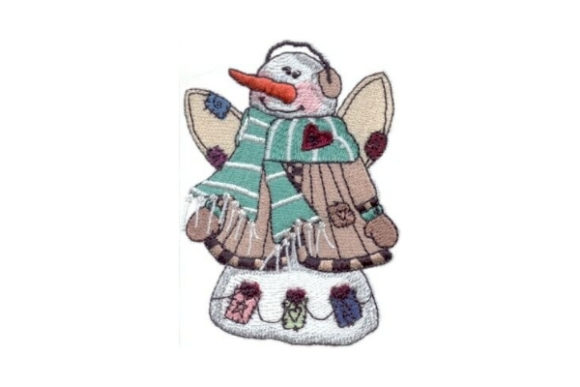 Angelic Snowman Zeke: A Seasonal Embroidery Design Review