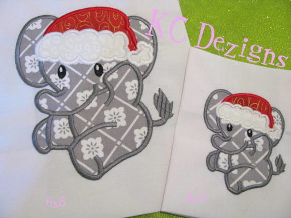 Christmas Baby Elephant Applique Review for Apparel Projects