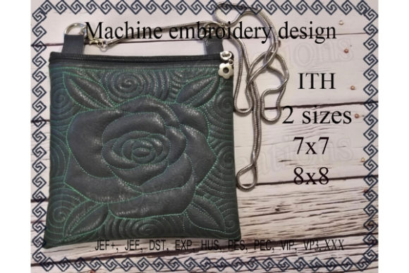Cosmetic Bag in the Hoop – Rose Review for Apparel Projects