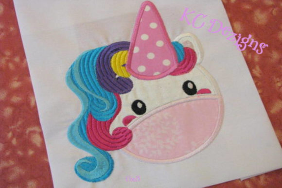 Cute Unicorn Face Mask Applique Review for Real Projects