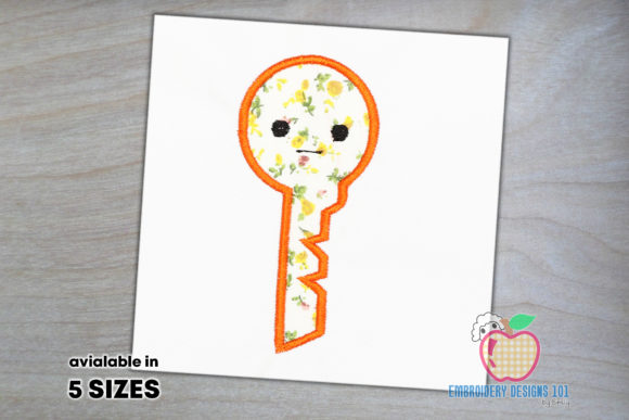 Key to Open is Made As the Cartoon Embroidery Design Review