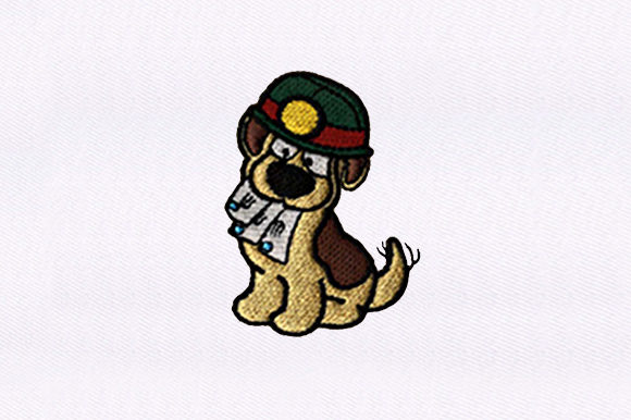 Postal Dog Design Review for Small Business Merchandise