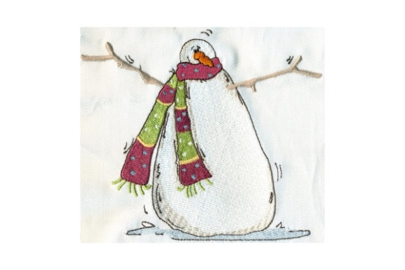 Sassy Chilly Snowman: A Winter Embroidery Design Review