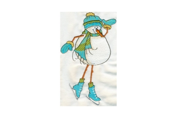 Sassy Figure 8 Snowman Embroidery Design Review