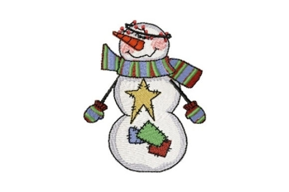 Snowman Twinkle: A Festive Embroidery Design Review for Boutique Apparel