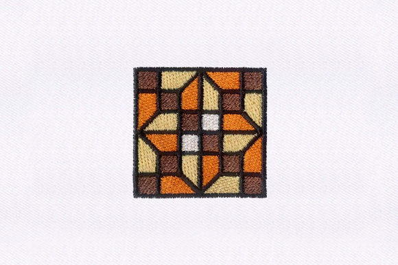 Subtle Quilting Design for Sweatshirt Embroidery