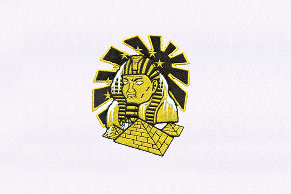 The Great Pyramids Design: A Bold Statement for Embroidery Projects