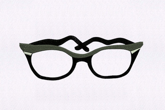 Vintage Eyeglasses Embroidery Design Review
